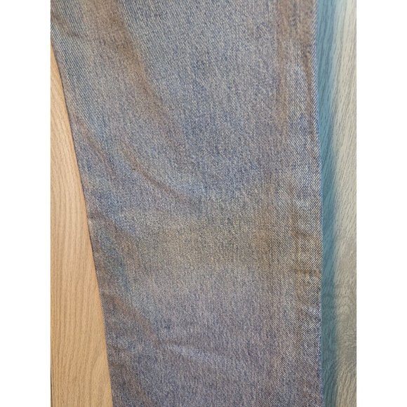 Vintage Levi's 519 Low Rise Flare Women's Junior Size 9M Light Wash Jeans Stain - Picture 9 of 15